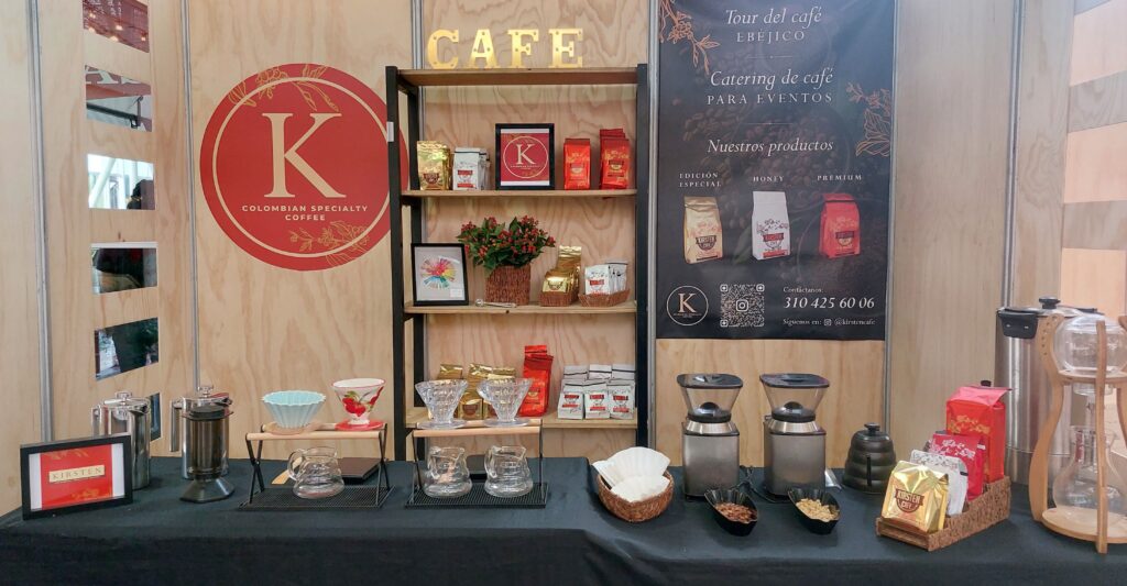 Stand de consultoría Kirsten Café